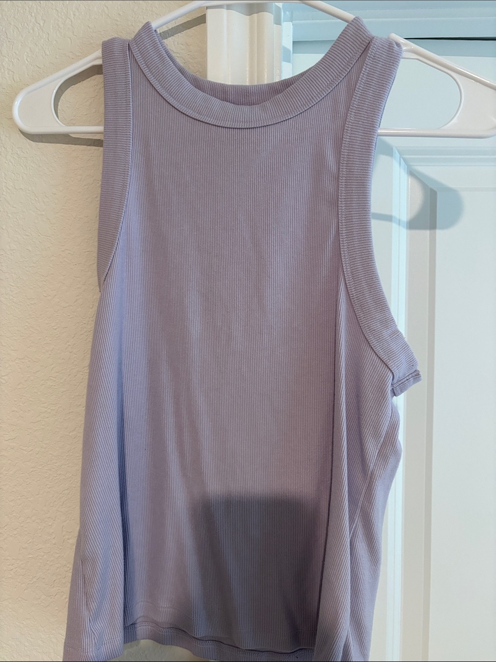 Old Navy Lavender Ribbed Tank Top
